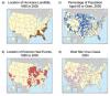 Geographic Vulnerability of U.S. Residents to Selected Climate-Related Health Impacts